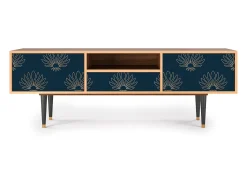 Best Mueble de TV - 170х59х41 cm - T6 - Blue Lotus, Nogueira Castanho
