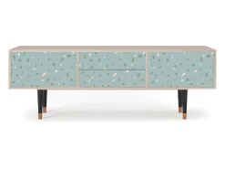 Discount Mueble de TV - 170х59х48 cm - T4 - Blue Drops, Latte Bege