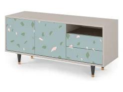 Mueble de TV - 125х56х41 cm - T7 - Blue Drops, Areia^ Móvel De Tv