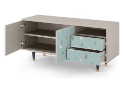 Mueble de TV - 125х56х41 cm - T7 - Blue Drops, Areia^ Móvel De Tv