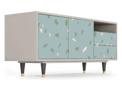 Mueble de TV - 125х56х41 cm - T7 - Blue Drops, Areia^ Móvel De Tv