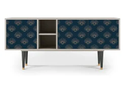 Mueble de TV - 150х69х41 cm - T5 - Blue Lotus, Areia^ Móvel De Tv