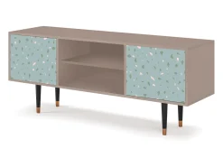 Outlet Mueble de TV - 170х69х48 cm - T2 - Blue Drops, Latte Bege