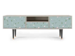 Móvel De Tv* Mueble de TV - 170х59х41 cm - T6 - Blue Drops, Areia Bege