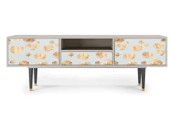 Móvel De Tv| Mueble de TV - 170х59х41 cm - T6 - Blue Giraffe, Areia Bege
