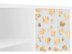 Outlet Mueble de TV - 170х69х48 cm - T2 - Blue Giraffe, Branco Bege