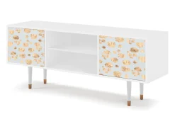 Outlet Mueble de TV - 170х69х48 cm - T2 - Blue Giraffe, Branco Bege