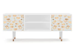 Outlet Mueble de TV - 170х69х48 cm - T2 - Blue Giraffe, Branco Bege