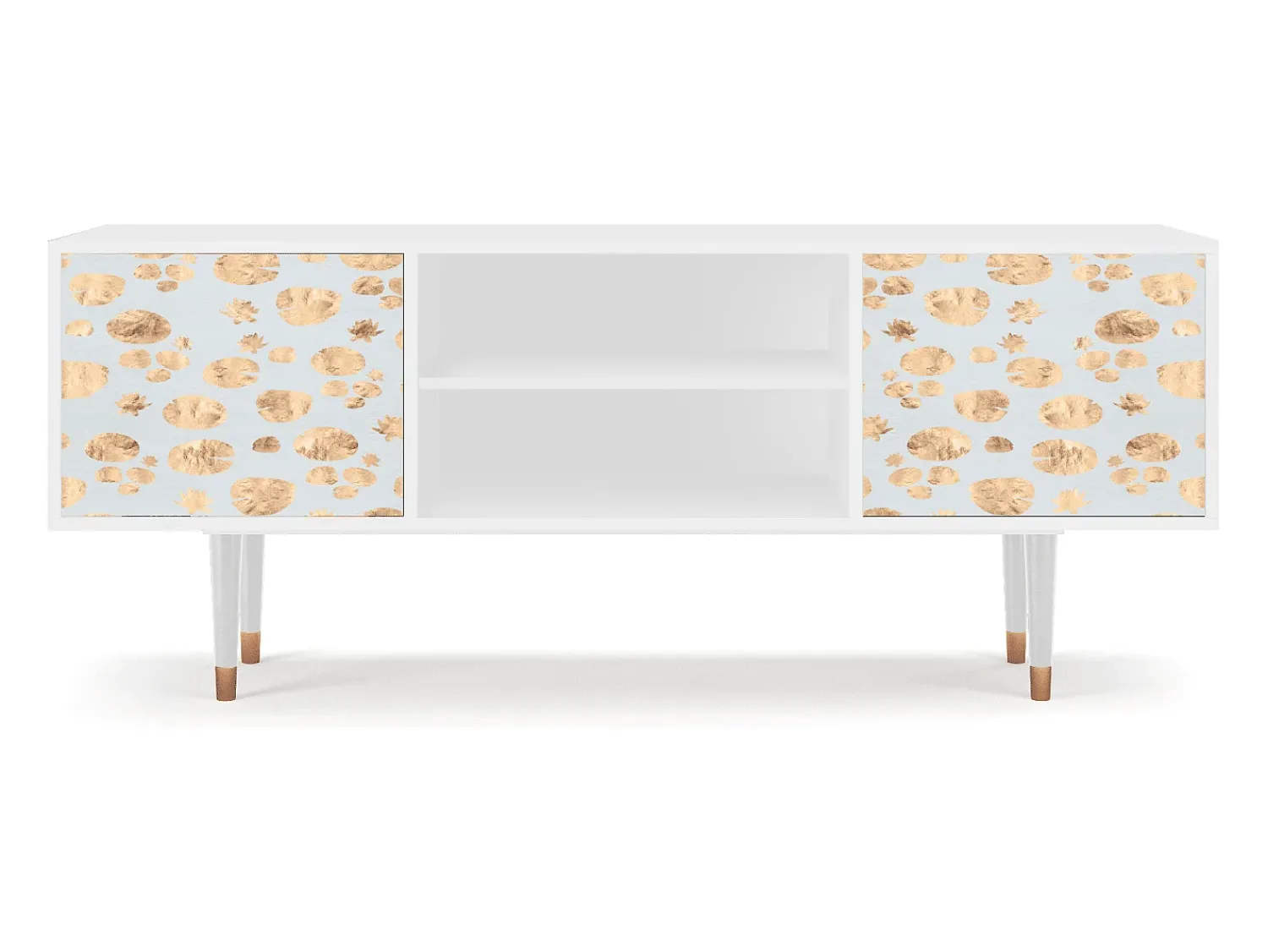 Outlet Mueble de TV - 170х69х48 cm - T2 - Blue Giraffe, Branco Bege