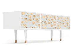 Móvel De Tv* Mueble de TV - 170х59х48 cm - T4 - Blue Giraffe, Branco Bege