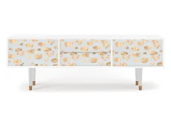 Móvel De Tv* Mueble de TV - 170х59х48 cm - T4 - Blue Giraffe, Branco Bege
