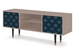 Móvel De Tv* Mueble de TV - 170х69х48 cm - T2 - Blue Lotus, Latte Bege