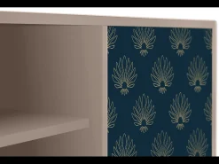 Móvel De Tv* Mueble de TV - 170х69х48 cm - T2 - Blue Lotus, Latte Bege