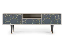Móvel De Tv| Mueble de TV - 170х59х41 cm - T6 - Blue Lagoon, Areia Bege