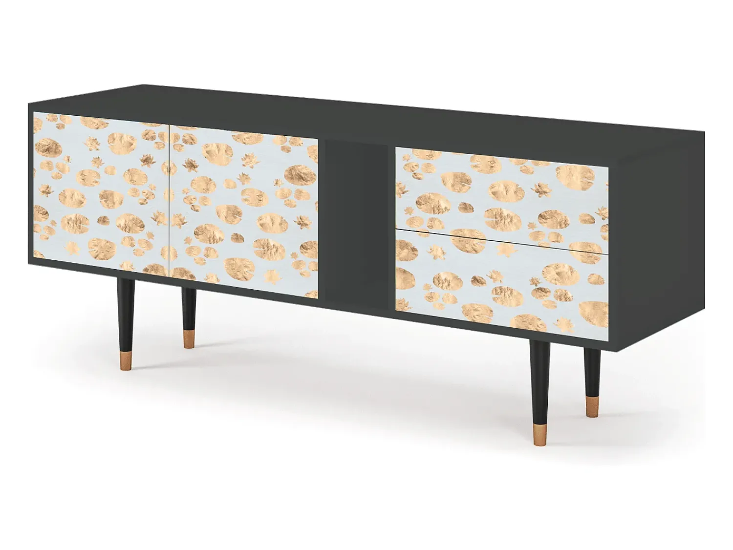 Mueble de TV - 170х69х48 cm - T1 - Blue Giraffe, Antracite^ Móvel De Tv
