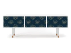 Móvel De Tv| Mueble de TV - 170х59х48 cm - T4 - Blue Lotus, Branco Bege