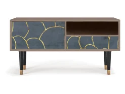 Mueble de TV - 115х59х48 cm - T3 - Blue Lagoon, Latte Bege