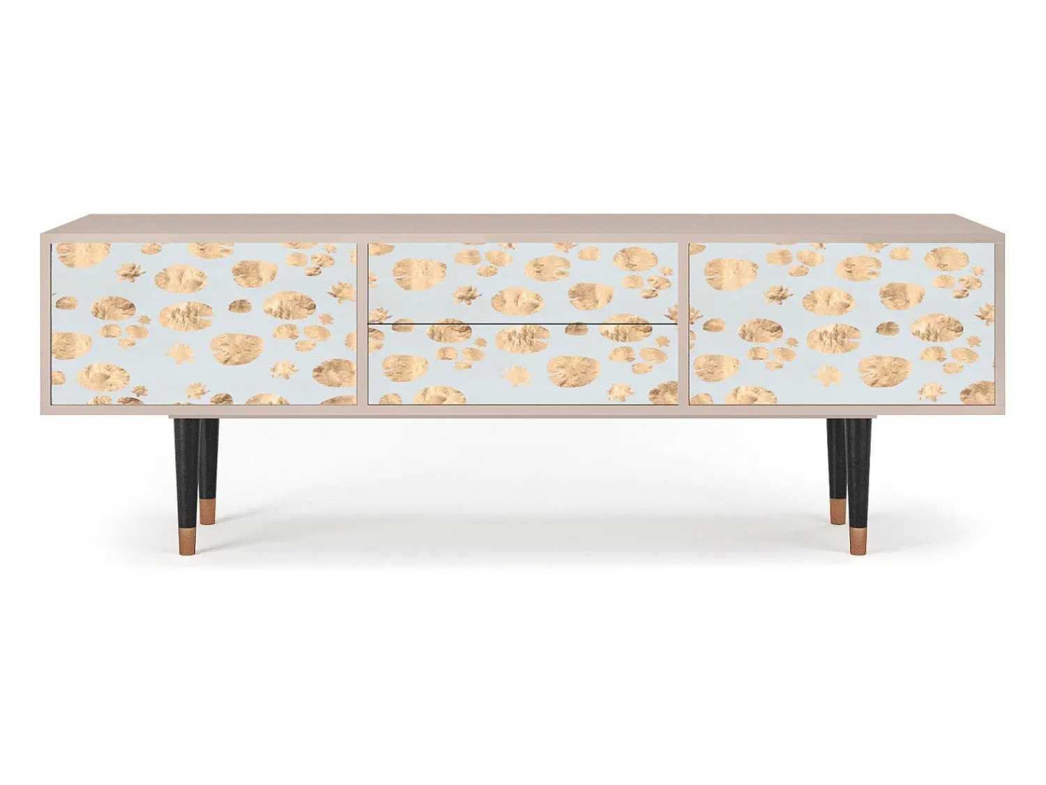 Móvel De Tv| Mueble de TV - 170х59х48 cm - T4 - Blue Giraffe, Latte Bege