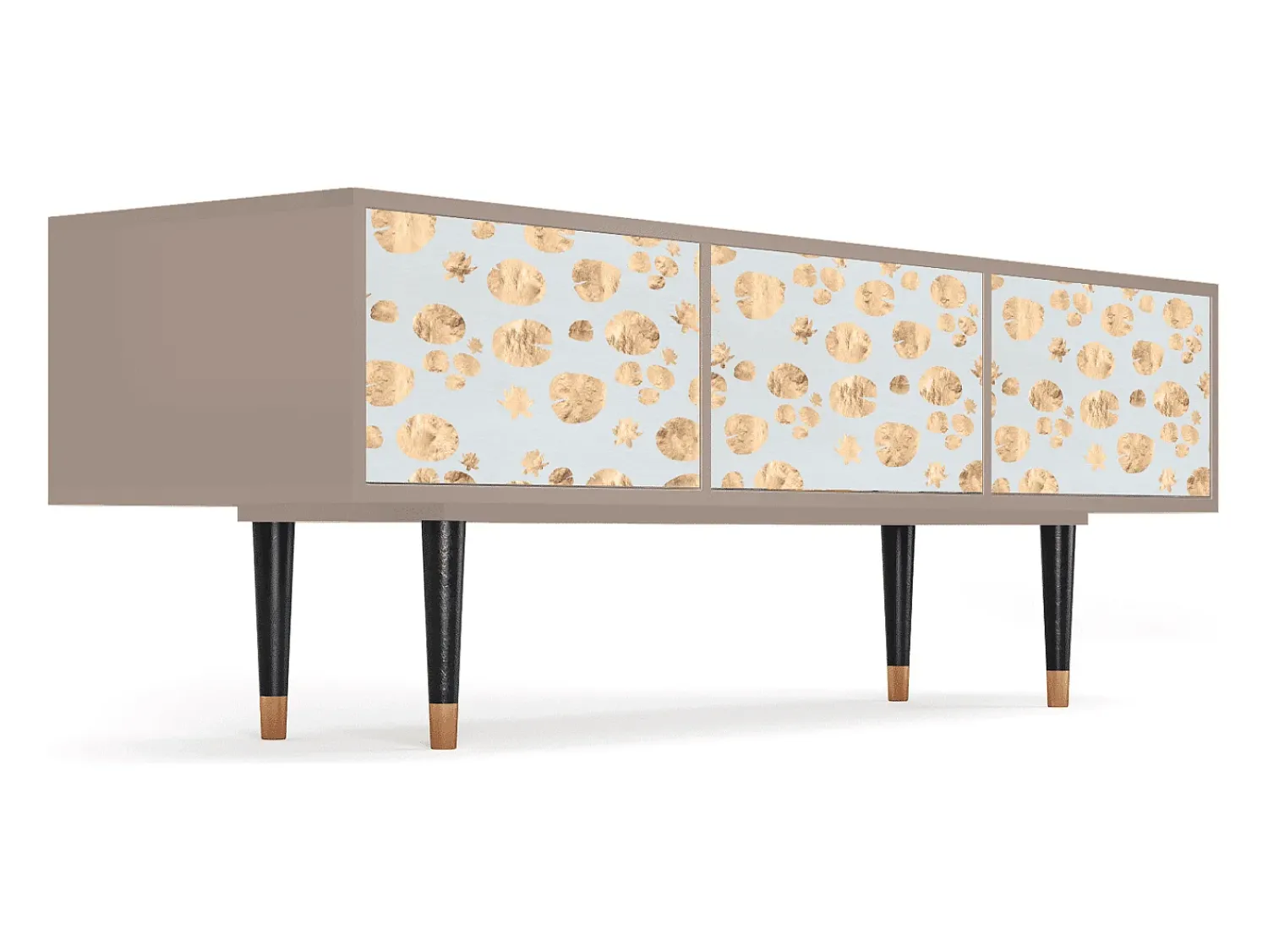 Móvel De Tv| Mueble de TV - 170х59х48 cm - T4 - Blue Giraffe, Latte Bege