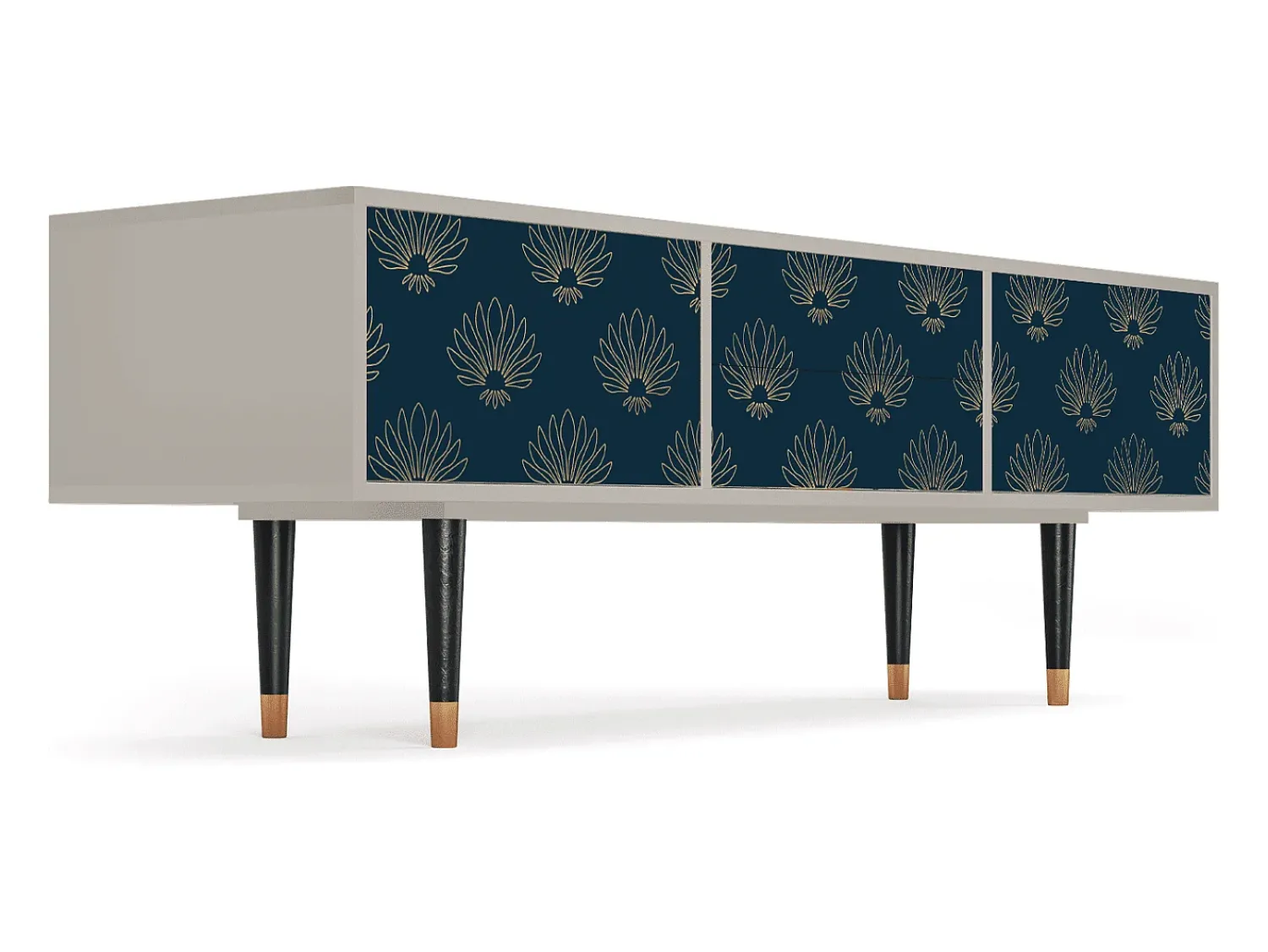 Mueble de TV - 170х59х48 cm - T4 - Blue Lotus, Areia^ Móvel De Tv
