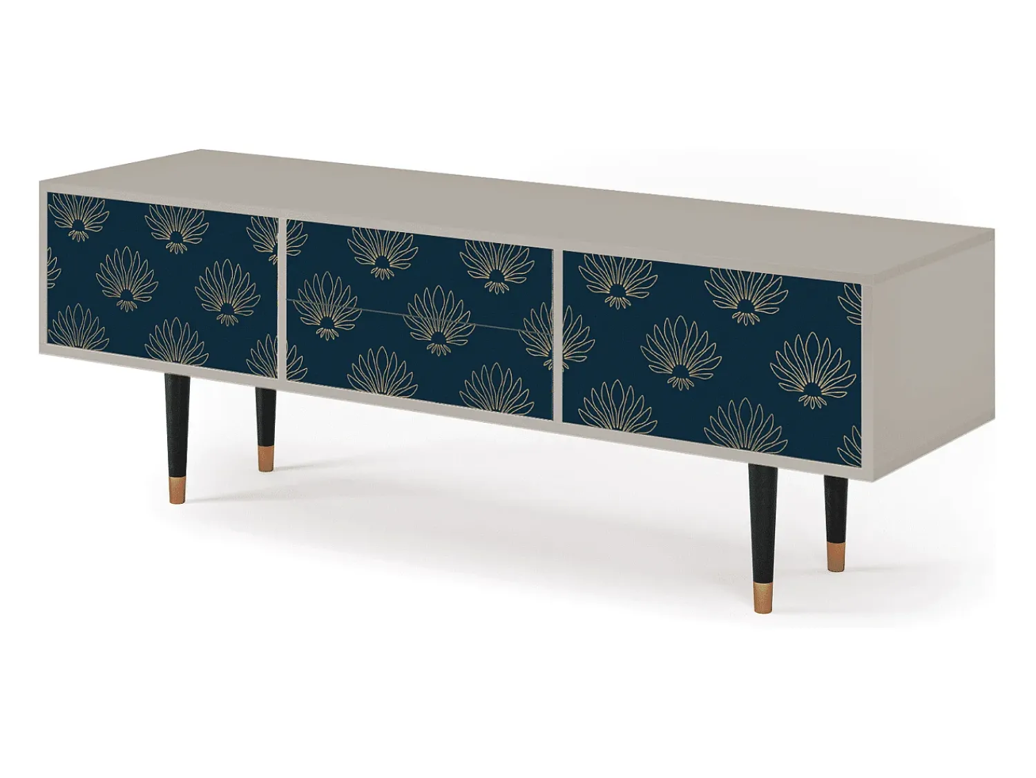 Mueble de TV - 170х59х48 cm - T4 - Blue Lotus, Areia^ Móvel De Tv