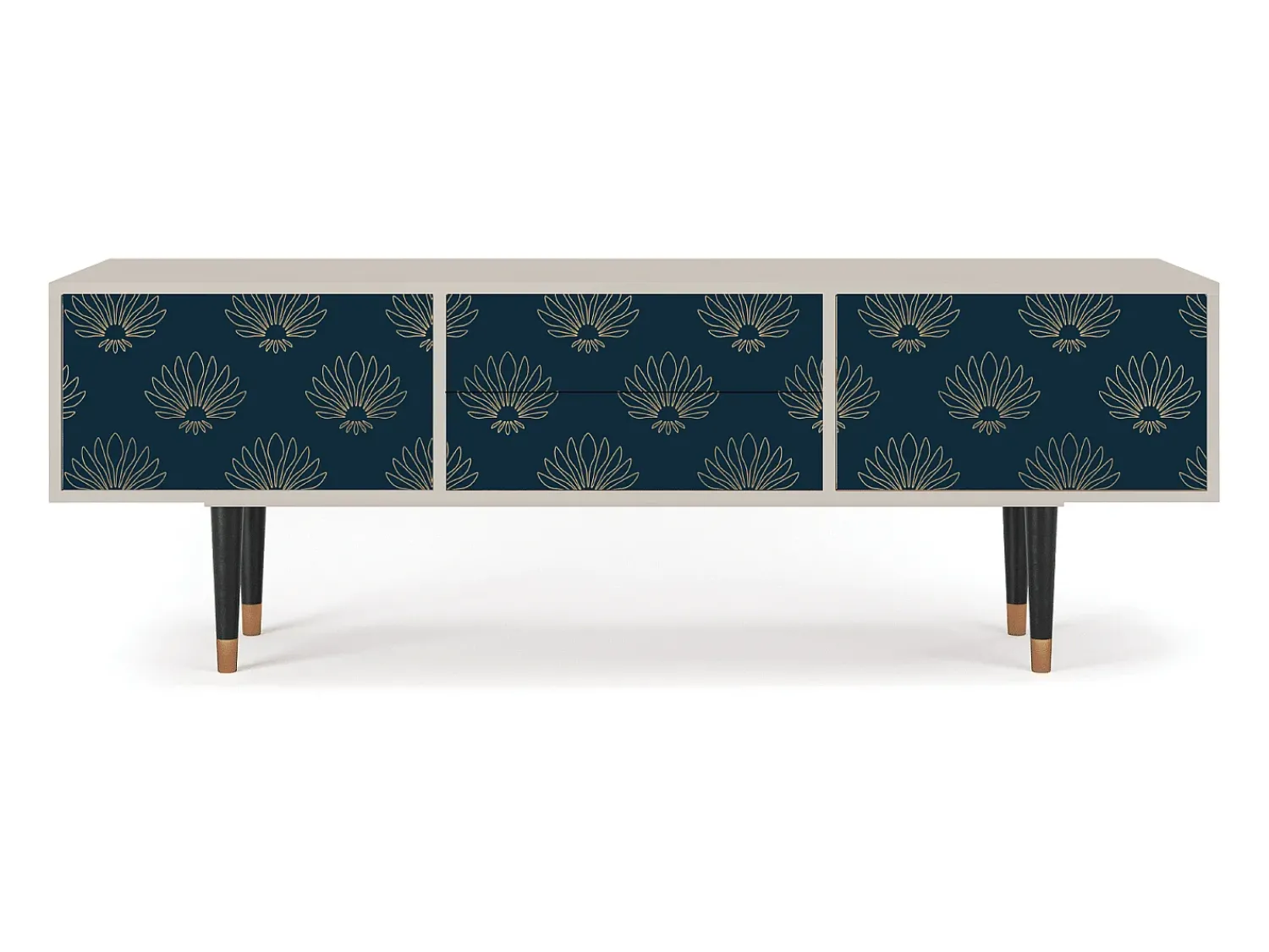 Mueble de TV - 170х59х48 cm - T4 - Blue Lotus, Areia^ Móvel De Tv