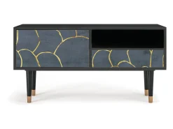 Mueble de TV - 115х59х48 cm - T3 - Blue Lagoon, Antracite^ Móvel De Tv