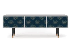 Móvel De Tv| Mueble de TV - 170х59х48 cm - T4 - Blue Lotus, Cinza Cinzento