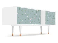 Clearance Mueble de TV - 170х69х48 cm - T1 - Blue Drops, Branco Bege
