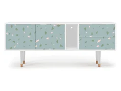 Clearance Mueble de TV - 170х69х48 cm - T1 - Blue Drops, Branco Bege