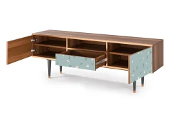Mueble de TV - 170х59х41 cm - T6 - Blue Drops, Nogueira^ Móvel De Tv
