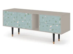 Clearance Mueble de TV - 170х69х48 cm - T1 - Blue Drops, Areia Bege