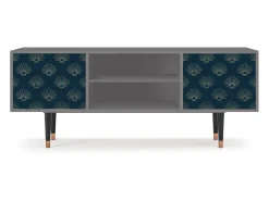 Mueble de TV - 170х69х48 cm - T2 - Blue Lotus, Cinza^ Móvel De Tv