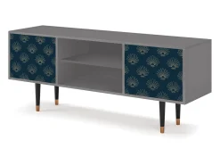 Mueble de TV - 170х69х48 cm - T2 - Blue Lotus, Cinza^ Móvel De Tv