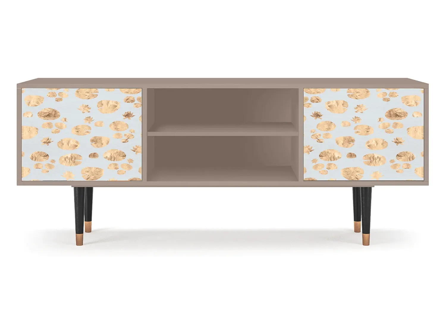 Móvel De Tv| Mueble de TV - 170х69х48 cm - T2 - Blue Giraffe, Latte Bege