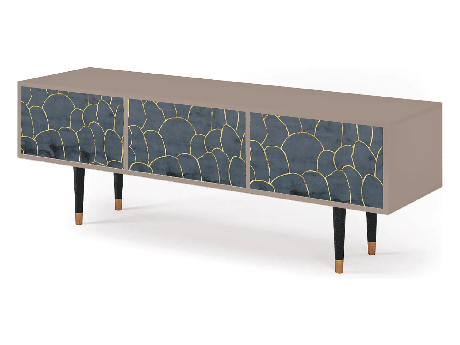 Sale Mueble de TV - 170х59х48 cm - T4 - Blue Lagoon, Latte Bege