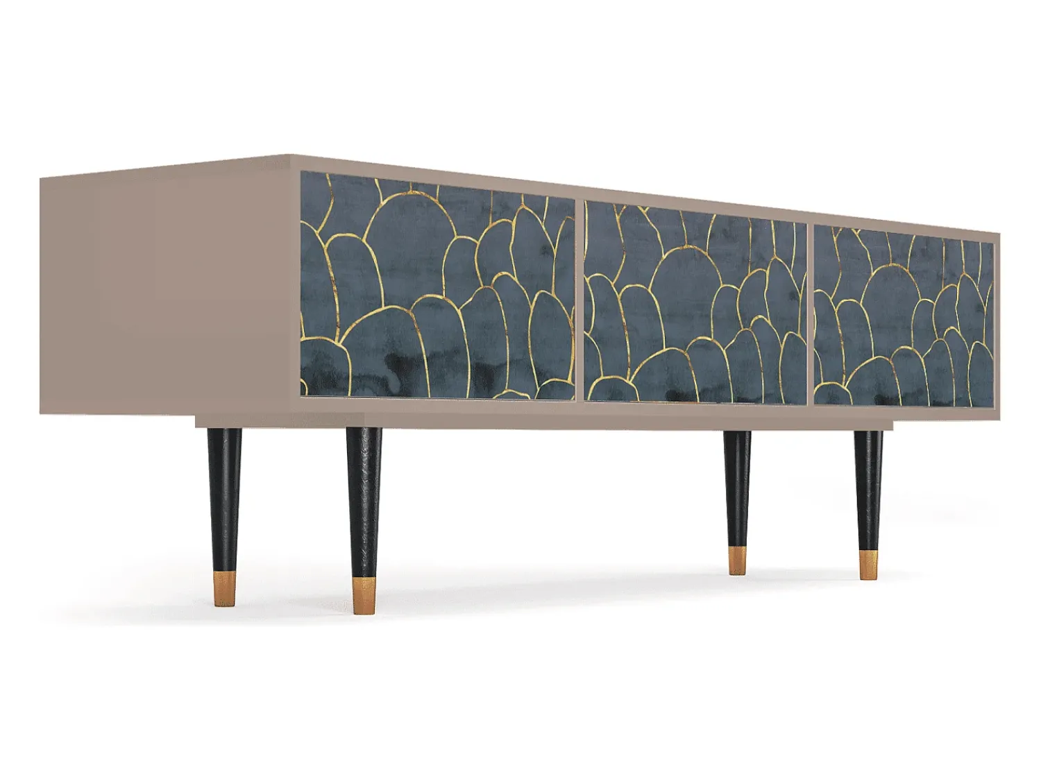 Sale Mueble de TV - 170х59х48 cm - T4 - Blue Lagoon, Latte Bege