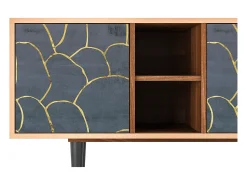 Mueble de TV - 150х69х41 cm - T5 - Blue Lagoon, Nogueira^ Móvel De Tv