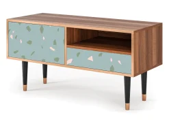 Mueble de TV - 115х59х48 cm - T3 - Blue Drops, Nogueira^ Móvel De Tv