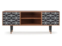 Mueble de TV - 170х69х48 cm - T2 - Braided Blue, Nogueira^ Móvel De Tv