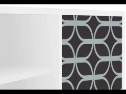 Mueble de TV - 170х69х48 cm - T2 - Braided Blue, Branco^ Móvel De Tv