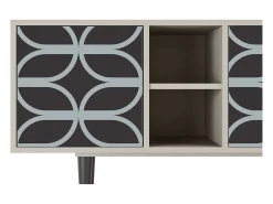 Mueble de TV - 150х69х41 cm - T5 - Braided Blue, Areia^ Móvel De Tv