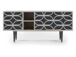 Mueble de TV - 150х69х41 cm - T5 - Braided Blue, Areia^ Móvel De Tv