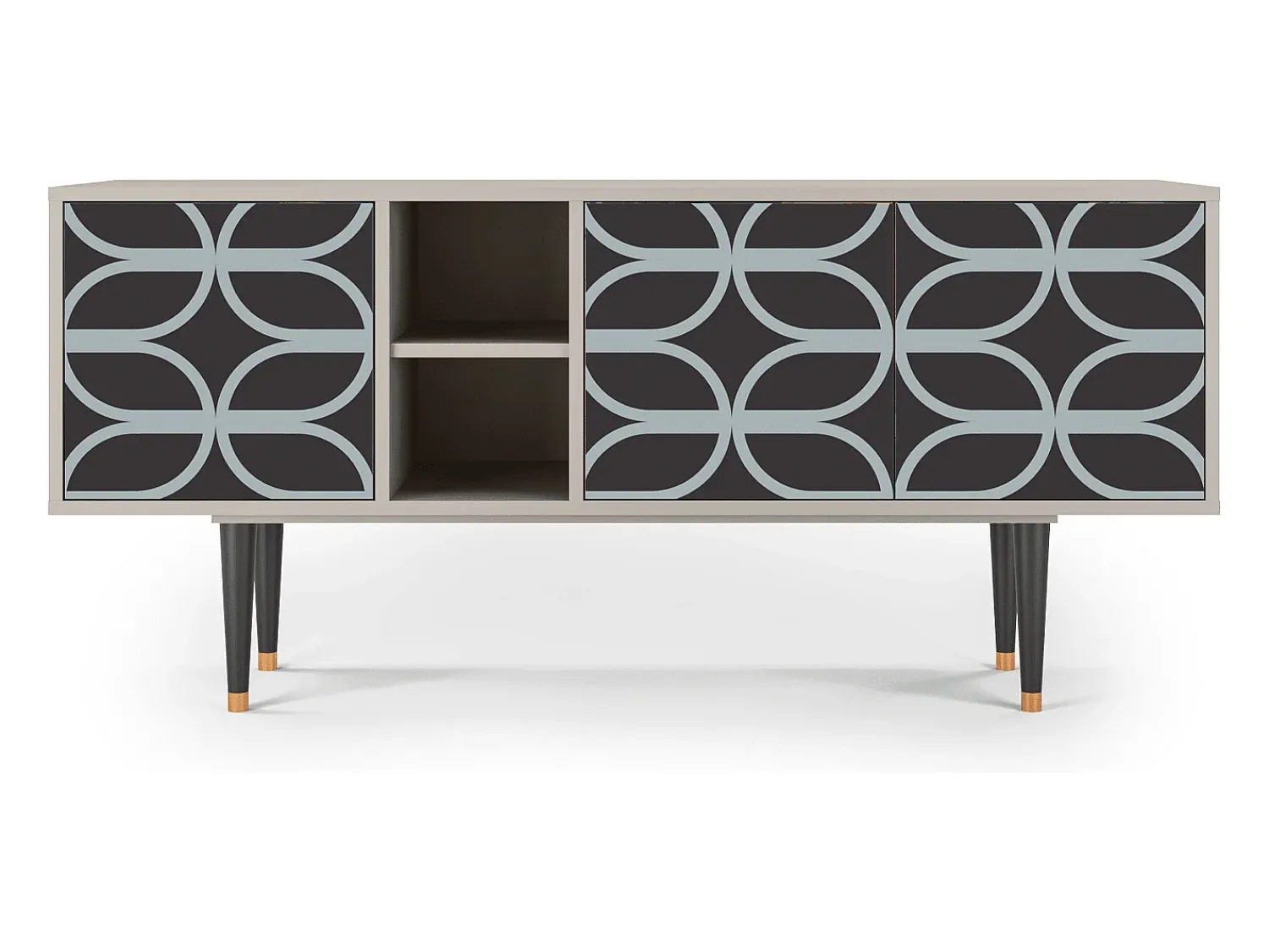 Mueble de TV - 150х69х41 cm - T5 - Braided Blue, Areia^ Móvel De Tv
