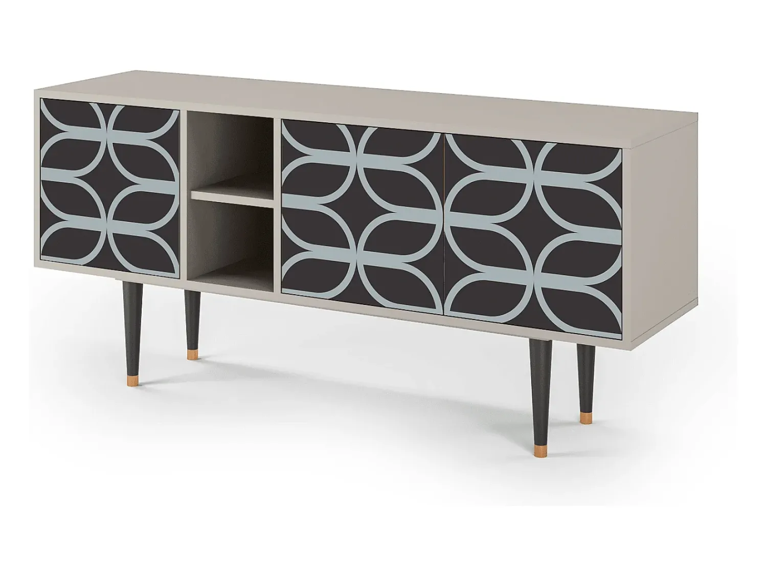Mueble de TV - 150х69х41 cm - T5 - Braided Blue, Areia^ Móvel De Tv