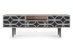 Online Mueble de TV - 170х59х41 cm - T6 - Braided Blue, Latte Bege
