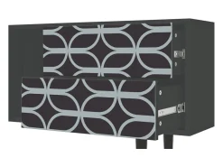 Mueble de TV - 170х69х48 cm - T1 - Braided Blue, Antracite^ Móvel De Tv