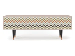 Móvel De Tv* Mueble de TV - 170х59х48 cm - T4 - Bright Ripple, Latte Bege