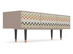 Móvel De Tv* Mueble de TV - 170х59х48 cm - T4 - Bright Ripple, Latte Bege