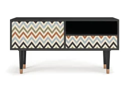 Hot Mueble de TV - 115х59х48 cm - T3 - Bright Ripple, Antracite Cinza antracite